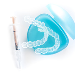 Home-based tooth whitening kits
